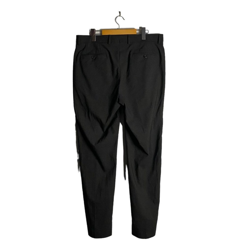 Lauren Ralph Lauren Men's Gray Checkered Slim Dress Pants - Picture 7 of 9